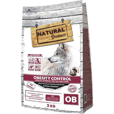 Genura natural Dieta veterinaria Control de obesidad de perro Adulto