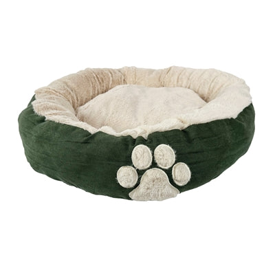 Abbracci cesto cane oval foglia verde