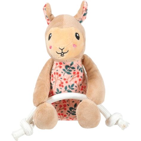 Zolux Chiquitos Plush Lama con cuerda reciclada