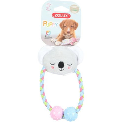 Zolux Puppy Tiny Plush Koala con cuerda gris