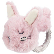 Trixie Pluche haas met tpr ring voor puppy - afbeelding 1