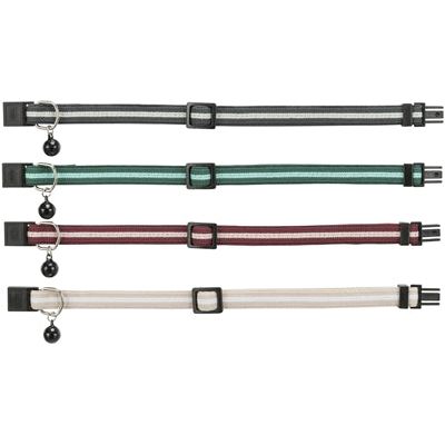 Trixie Collar Cat Stripes Elastic Assorti