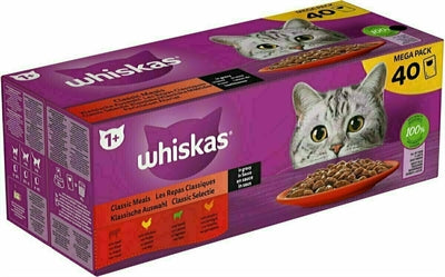 Whiskas Multipack Pouch Selección para adultos carne en salsa