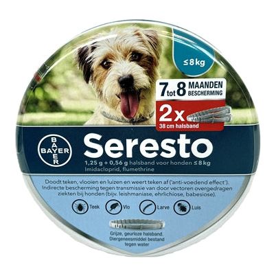 Dog del marchio di pulci da disegno di Bayer Seresto