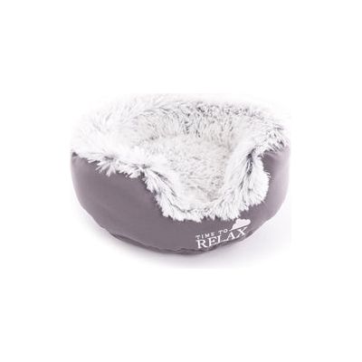 Martin Cat Basket Canke Basket Figure Fira grigio