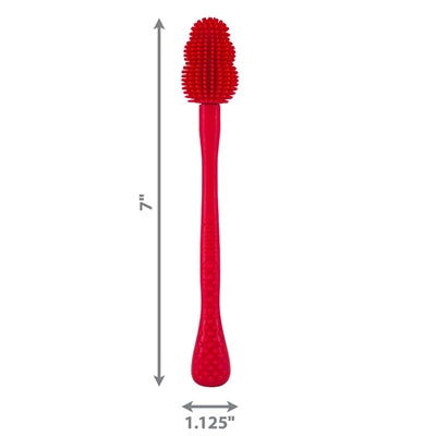 Cepillo de limpieza de cepillo kong rojo