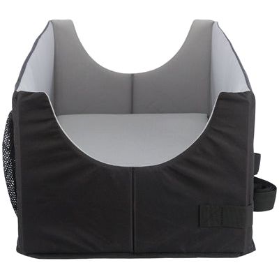 Trixie asiento de auto perro doble gris negro