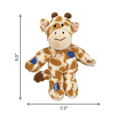 Kong Wild Knots Giraffe Yellow