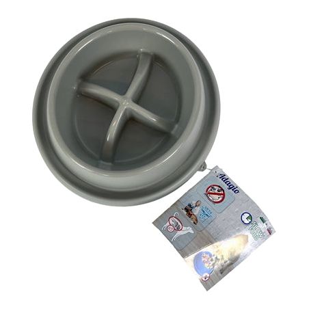 Happy Pet Mad per gli animali domestici che alimentano il secchio Adagio Slow Feeder Mokka