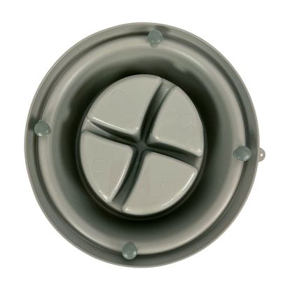 Happy Pet Mad per gli animali domestici che alimentano il secchio Adagio Slow Feeder Mokka