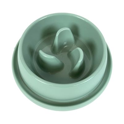 Happy Pet Mad per gli animali domestici che alimentano il secchio Adagio Slow Feeder Sage Green