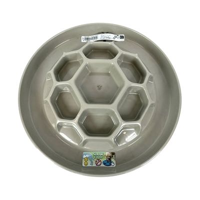 Happy Pet Mad per gli animali domestici che nutrono secchio a nido d'ape lento alimentazione mokka