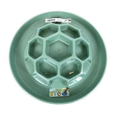Happy Pet Mad per gli animali domestici che alimentano il secchio a nido d'ape lenta alimentazione salvia verde