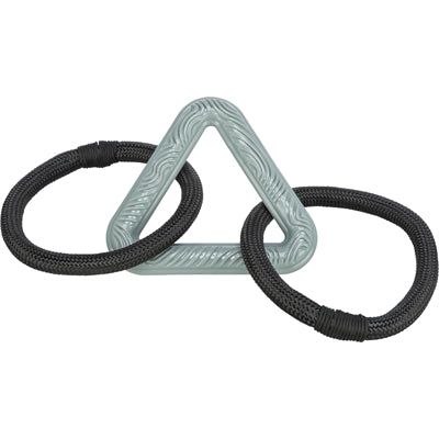 Trixie Dog Toys Driehoek con anillos de cuerda CityStyle TPR