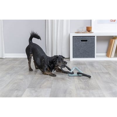 Trixie Dog Toys Driehoek con anillos de cuerda CityStyle TPR