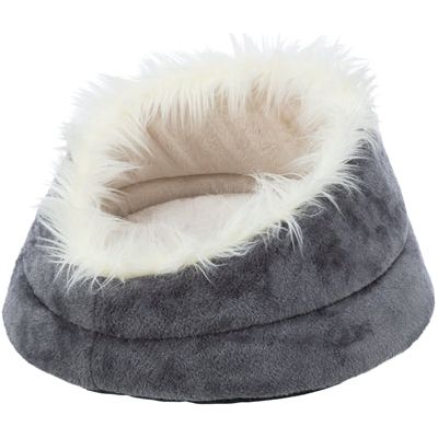 Trixie Hondenmand minou rond soft edition grijs lichtgrijs