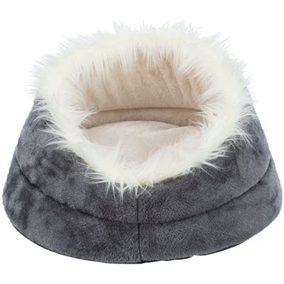 Trixie Hondenmand minou rond soft edition grijs lichtgrijs