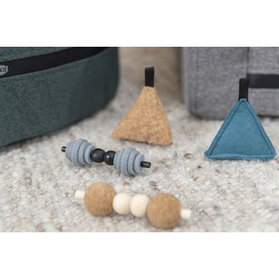 Trixie Cat Toys Pyramid Citystyle Felf Catnip