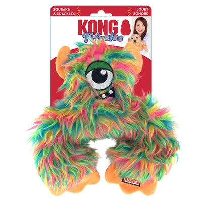 Kong Rizzle se agacha con pitido y sonido de arrugas reforzadas