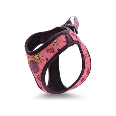 MOSO Dog eigen Body Mesh riciclato rosa Pensa rosa