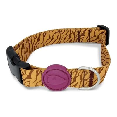 Morso Halsband hond gerecycled jungle drum oranje