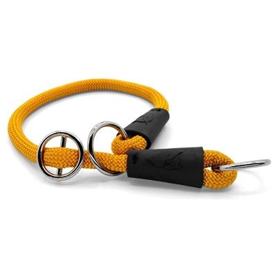 Morso Half Slip Collar Dog Rope Ropy Gold Gold Gold