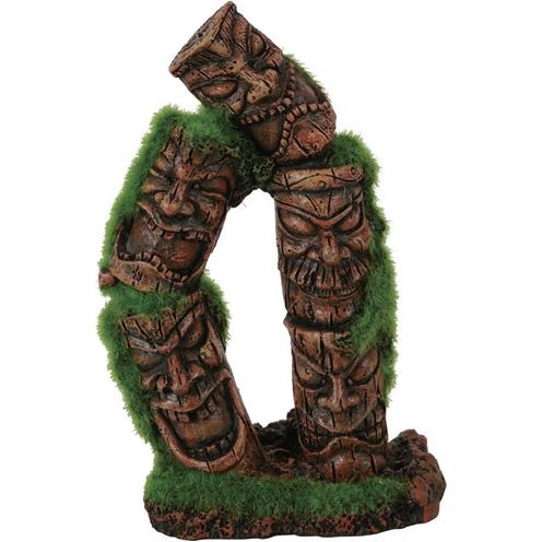 Zolux Ornament totem dubbele zuil groeiend decor