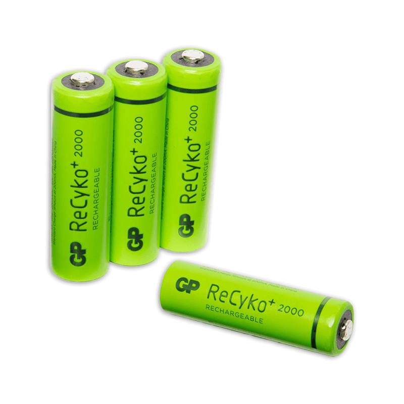 GP Batterías AA recargables 2100MAH NIMH 4PK