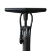 Pompa per biciclette lince con manometro nero