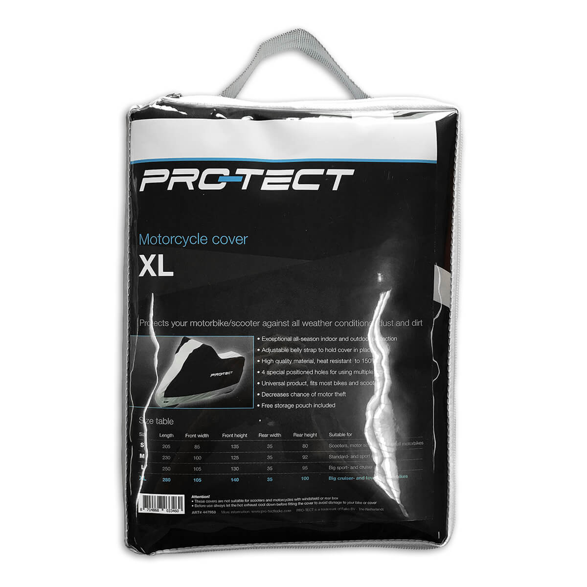 Pro-Tect Motorhoes XL