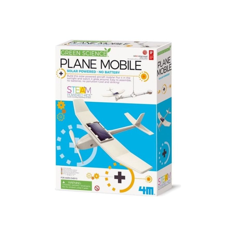 4M Kidzlabs Kitingspakket -Solar Plane Mobile