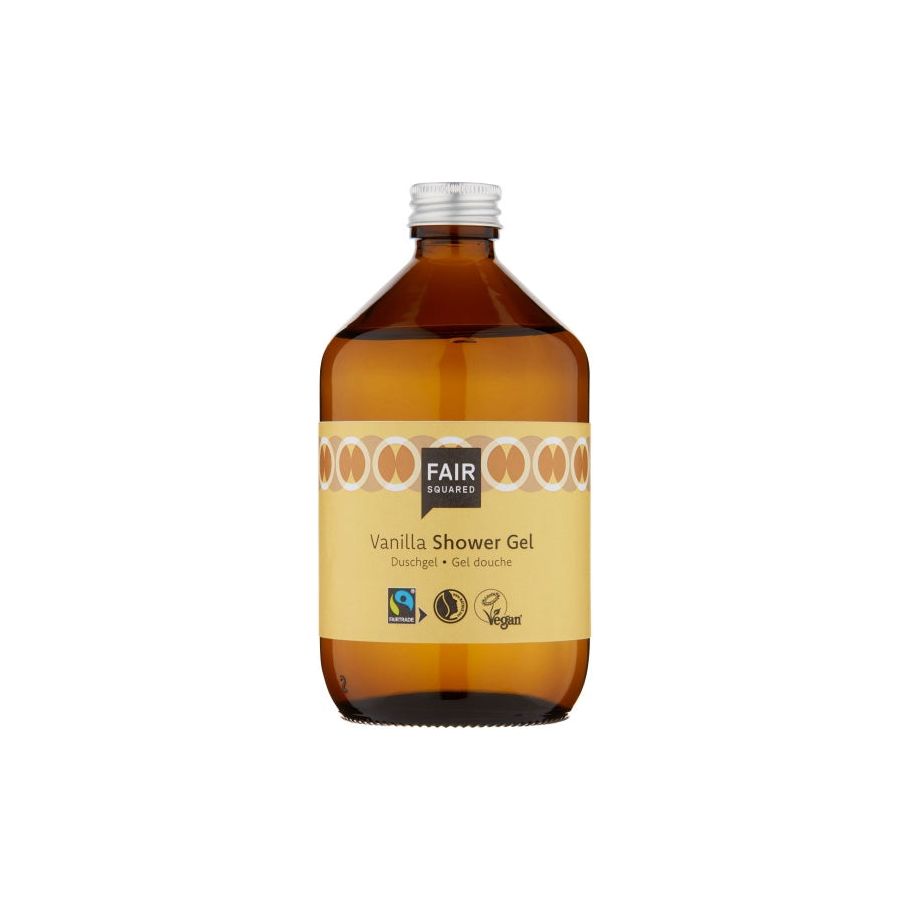 Gel de ducha cuadrado Gel Vanilla cero Residuos 500 ml