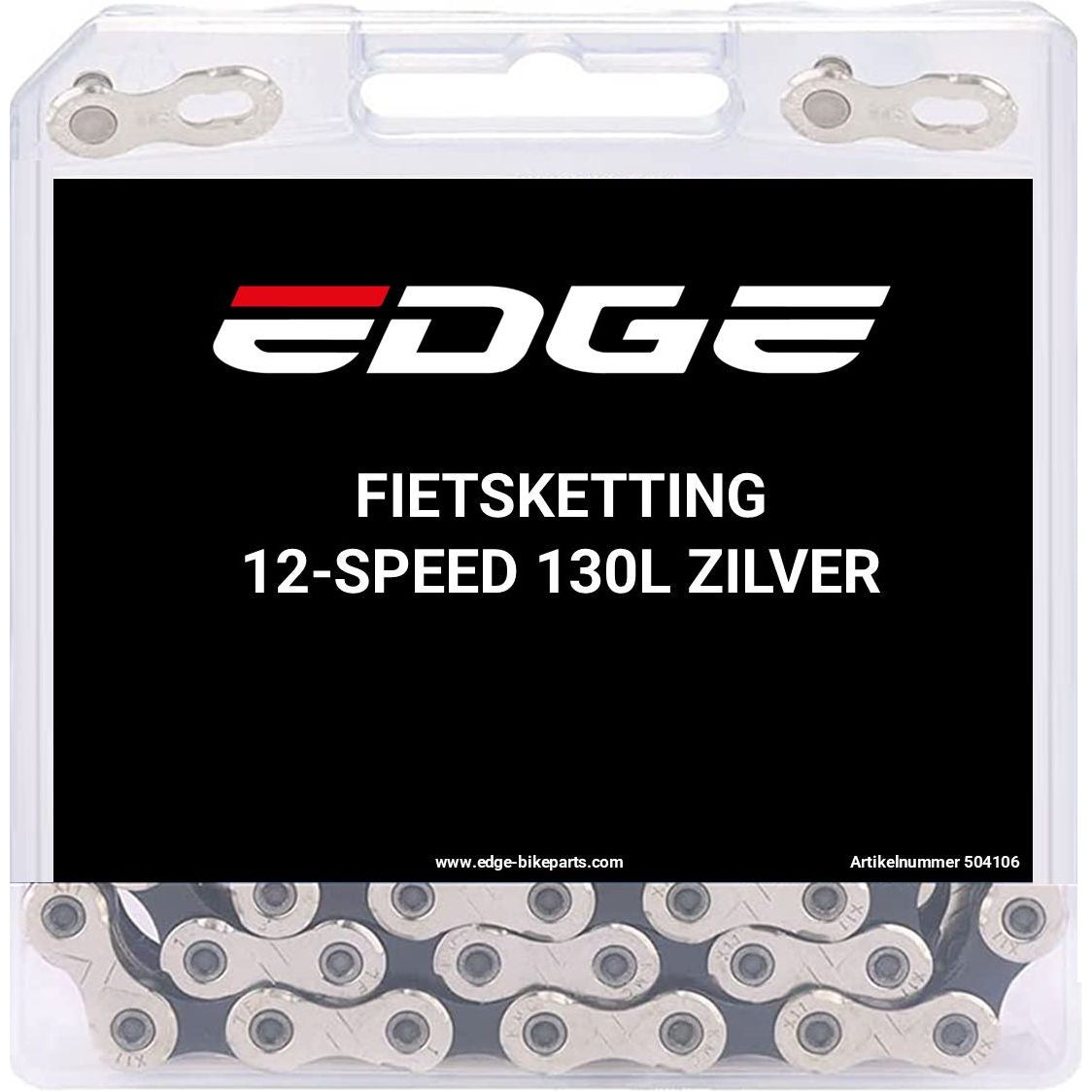 Edge Ketting 12 speed CHN-006 met 130 schakels zilver
