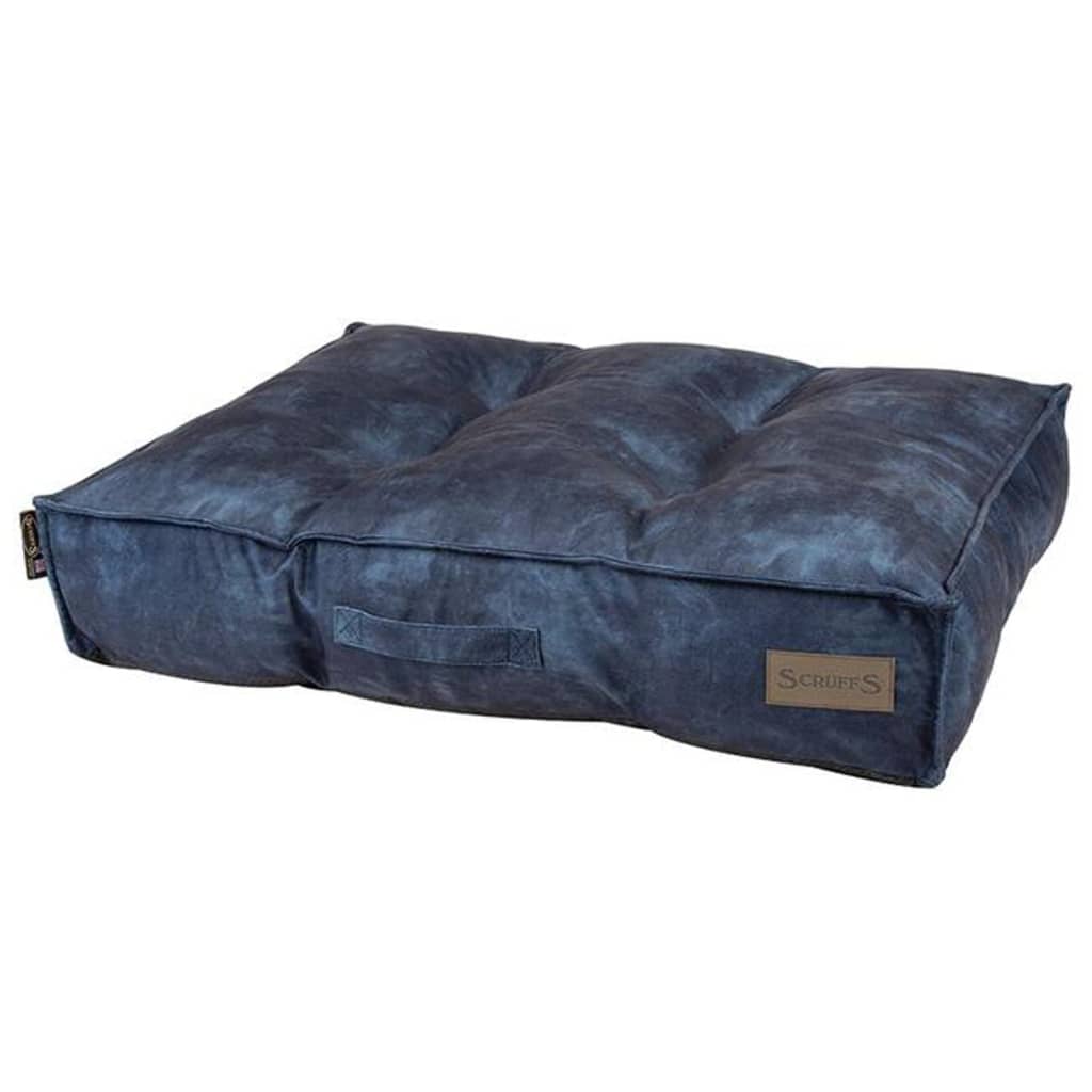 Scruffs Tramps Scruffs Tramps Hondenkussen Kensington maat M 80x60 cm marineblauw