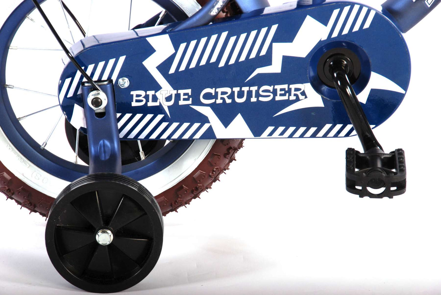 Volare Blue Cruiser Kinderfiets - Jongens - 12 inch - Blauw - 95% afgemonteerd