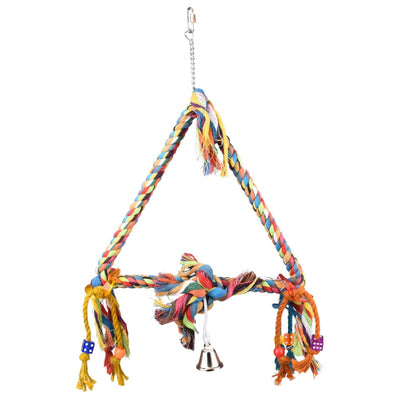 Flamingo feningo uccello giocattoli touw swing triangel 33x5x47 cm m