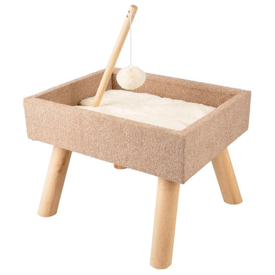 Flamingo flamingo gatto letto scandi 43.5x40x54.5 cm beige 560553