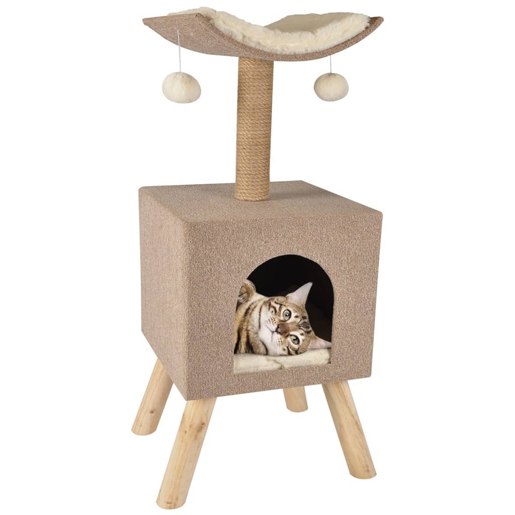 Flamingo Flamingo Cat Scraping Post Scandi 43.5x40x54.5 cm beige 560554
