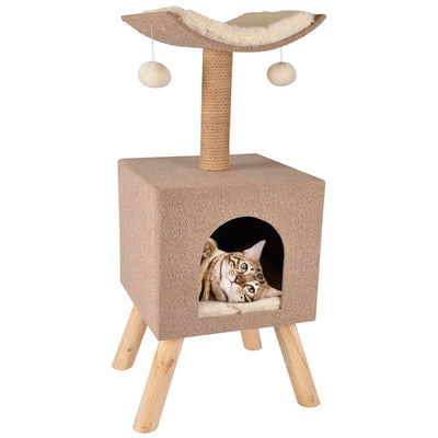 Flamingo Flamingo Cat rashing post scandi 43.5x40x54.5 cm beige 560554