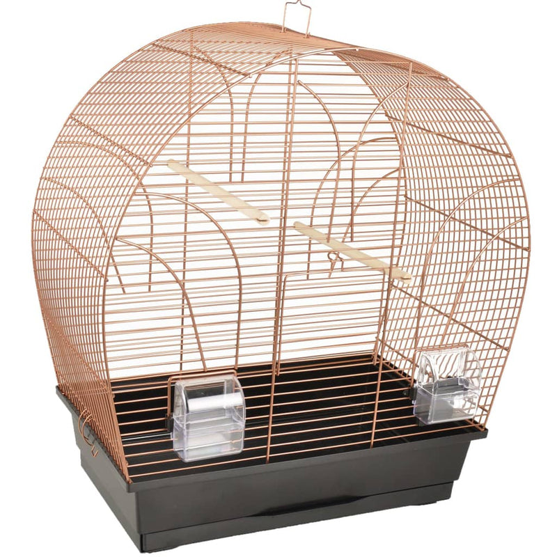 FLAMINGO FLAMINGO Vogelkooi Saga 51x28x55 cm koperkleurig
