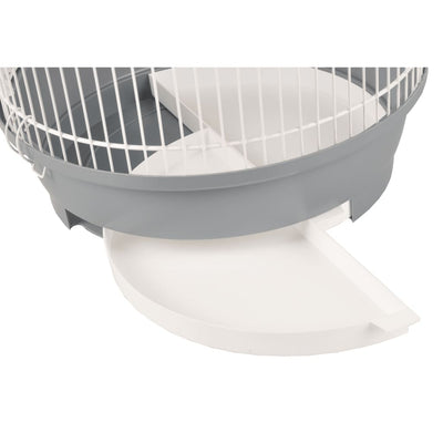 Flamingo flamingo parrocchetto gabbia sanna 2 34x34x67 cm bianco