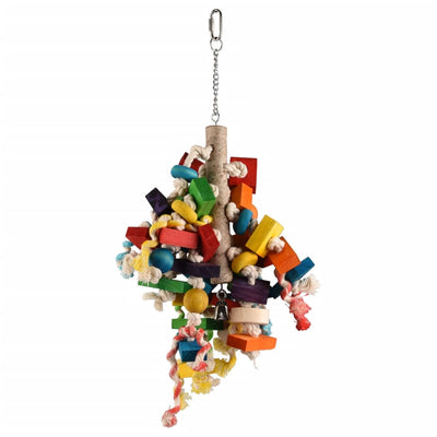 Flamingo Flamingo Bird Toys Che Rainbow Ciondolo 50 cm Multi -colorato