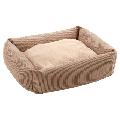 Cestino per cani fenicotteri fenicotteri con cerniera con cerniera rettangolare 50 cm taupe