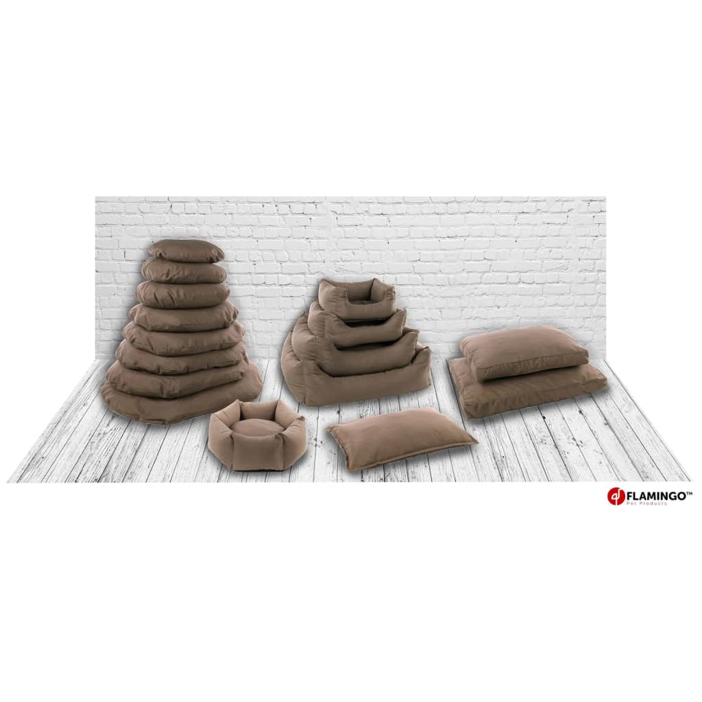 Flamingo Flamingo Canasta para perros con Zits Panamá Hexagonal 50x18 CM Taupe