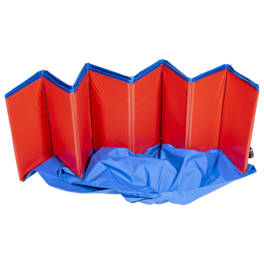 Animal Boulevard Animal Boulevard Pet Swimming Pool Raffreddamento L 100x100x30 cm blu rosso