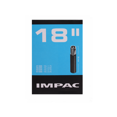 IMPAC INTER TUBE (di Schwalbe) AV18 18x1.75 2.35 Etro 47 57-355, valvola: Schrader Auto 35mm