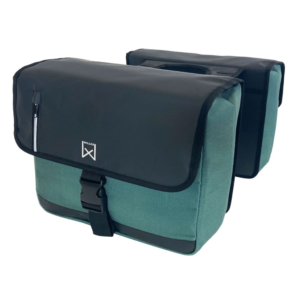 Wilex Wilex Bicchicle Bags Business 30 L tela verde e nero