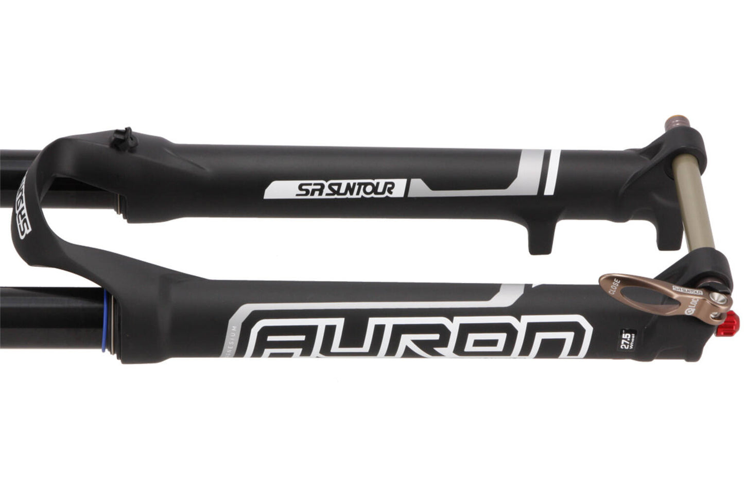 Srsuntour SunTour Auron Aur Fork 27.5 '' RLRC 15QLC2TI 120-160 mm negro cónico