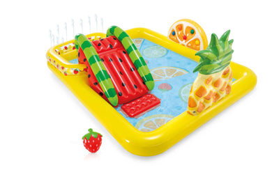 Jugar a la piscina fruta 57158NP 244 x 191 x 91 cm PVC