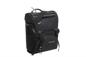 New Looxs  Sports Ride rear, enkele tas.  Afmeting: 19x15x39   totaal inhoud: 15L, kleur: zwart